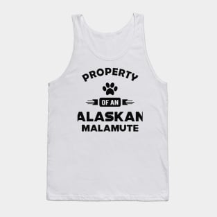 Alaskan Malamute - Property of an alaskan malamute Tank Top